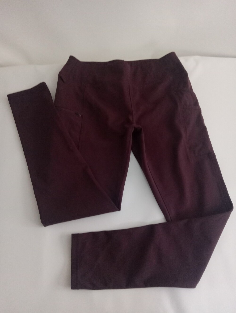 Carhartt Force Fitted Lightweight Utility Leggings Burgundy Sz Medium